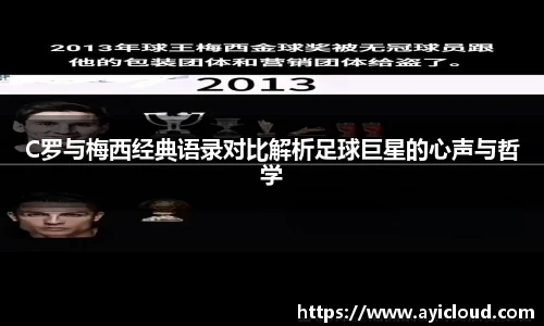C罗与梅西经典语录对比解析足球巨星的心声与哲学